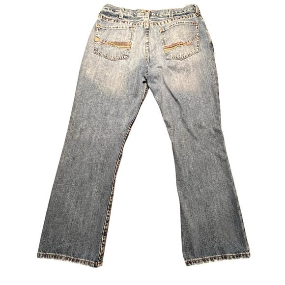 Ariat M4 Low Rise Boot Cut Jeans Size 38x32 (34x3 Work Western Cowboy Rodeo - Picture 2 of 16